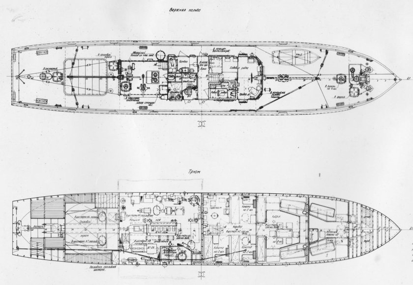 Водолазный бот ВМ пр.522