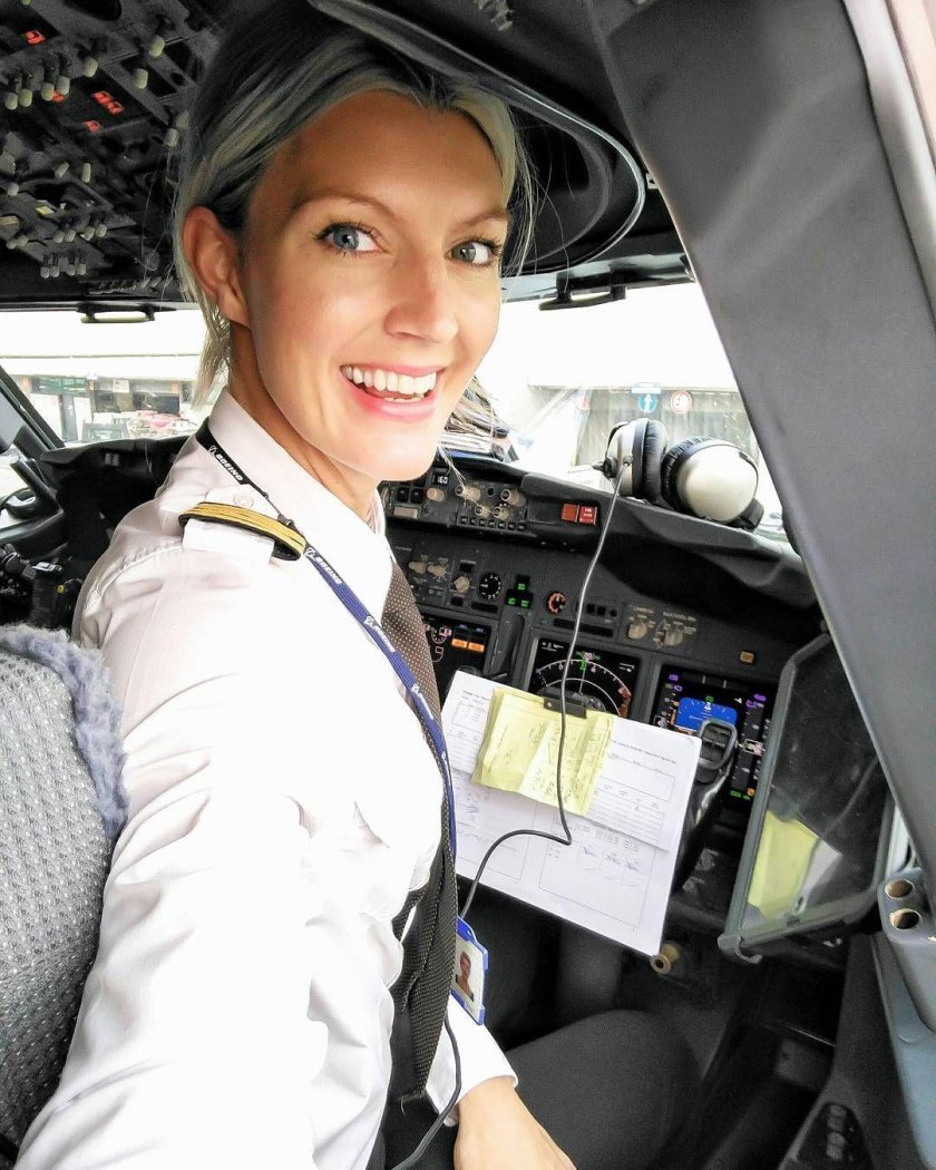 Мария Касяник пилот Аэрофлота