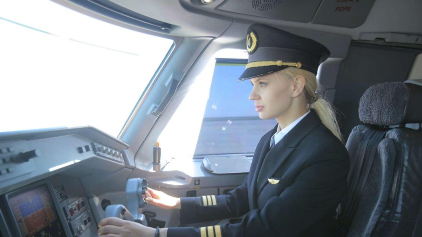 Пилотесса Аэрофлота Мария Уваровская