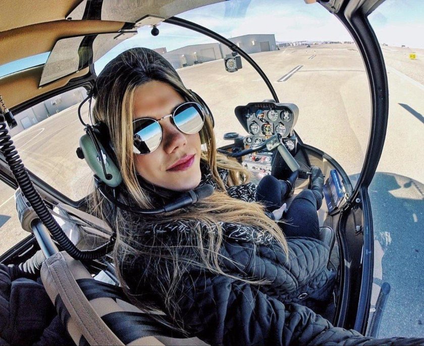 Девушка-пилот Луана Торрес