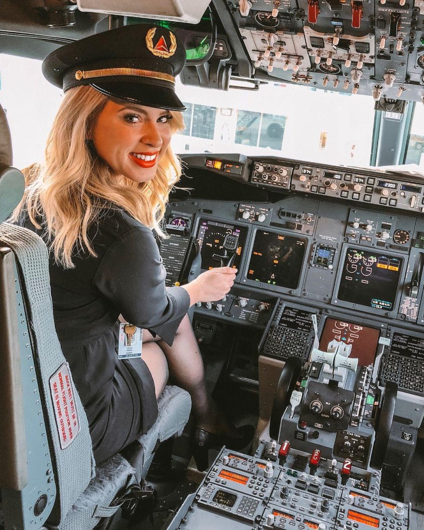 Шведка Малин Рюдквист - пилот Boeing