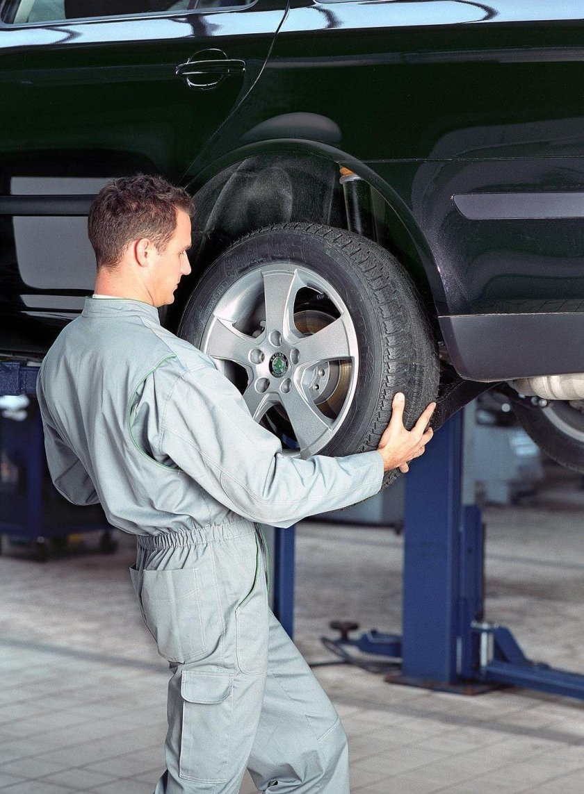 Колесо шиномонтаж