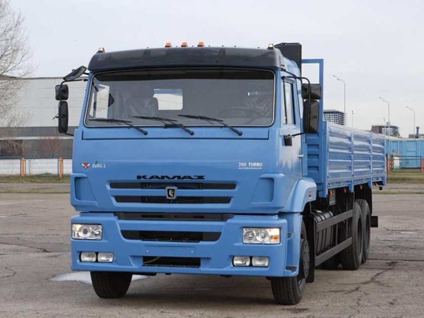 КАМАЗ 65117 бортовой фото