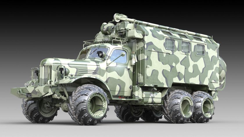 ЗИЛ-157 кунг милитари