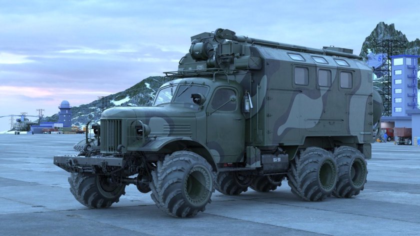 Колесо ЗИЛ 131 моделинг