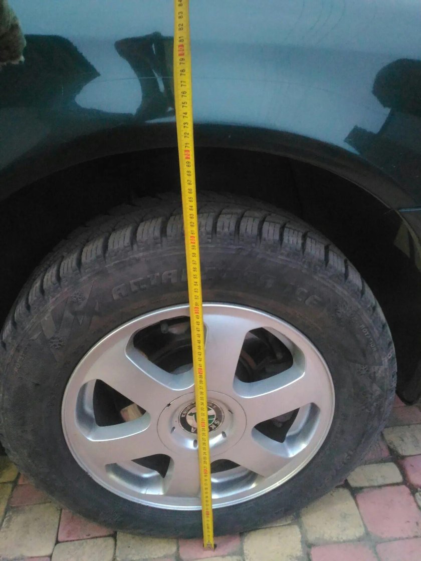 Шкода Фабия дорожный просвет