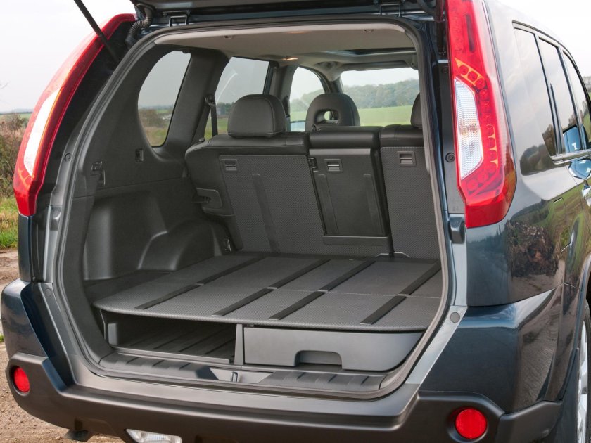 X Trail t31 багажник