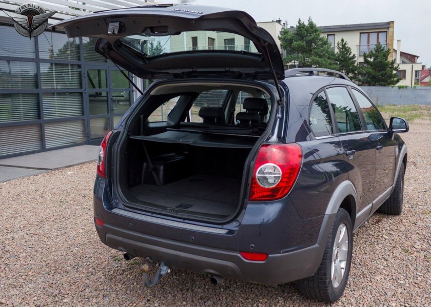 Chevrolet Captiva 2014 багажник