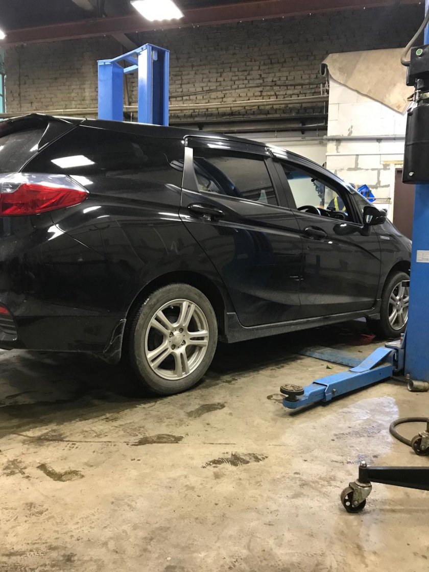 Honda Fit Shuttle проставки