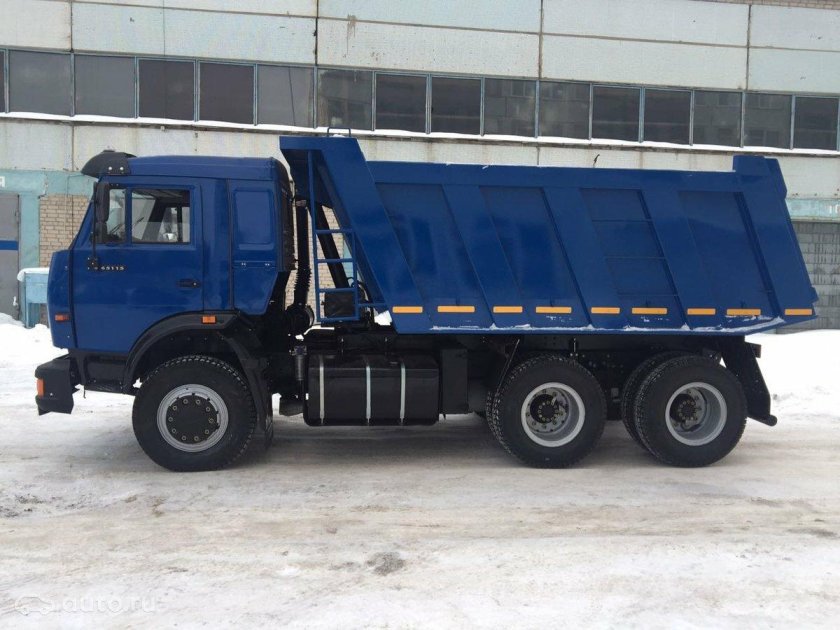 КАМАЗ 65115 самосвал со спальником