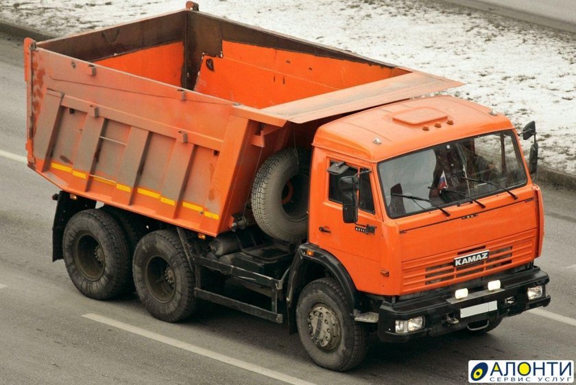 КАМАЗ 65115 бокосвал