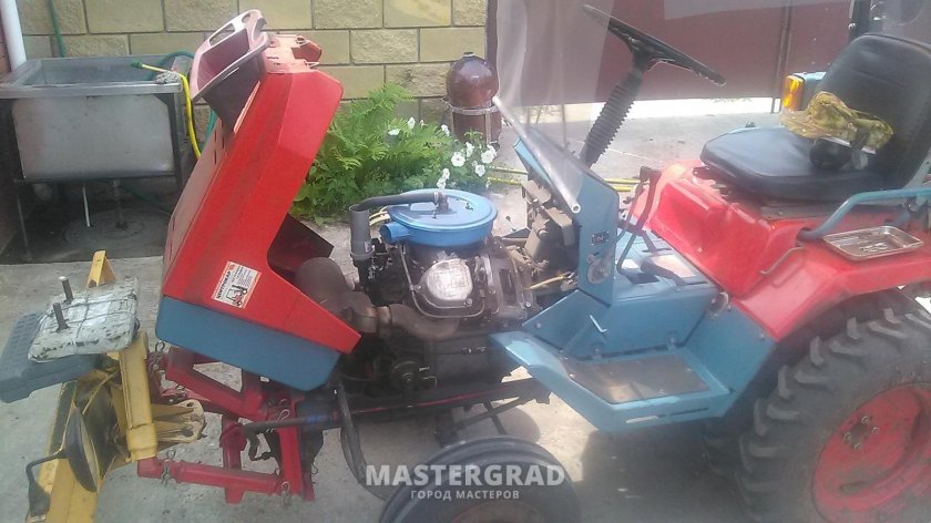 Габариты трактора КМЗ 012