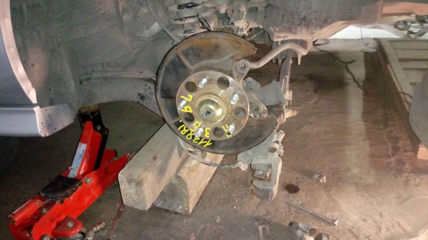 Honda Integra dc5 задние тормоза