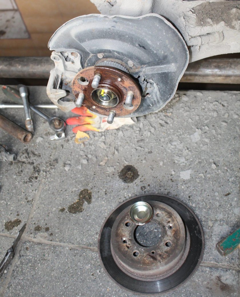 Задние дисковые тормоза Honda Civic ek3