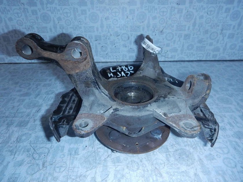 Жаба на Хонда джаз передний