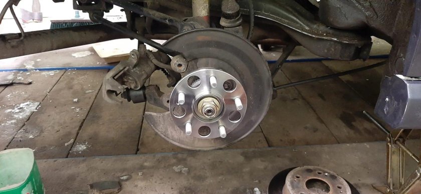 Замена ступичного подшипника Галант 7