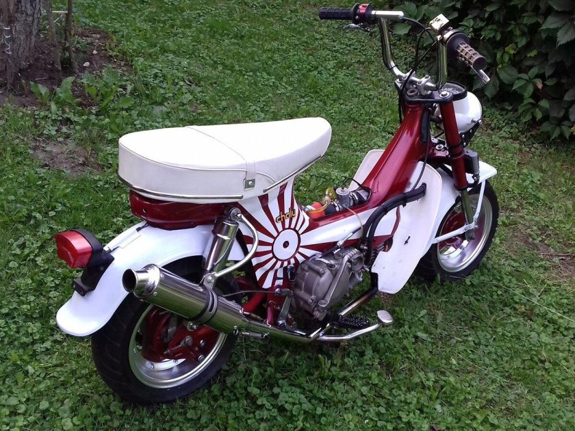 Хонда чали мопед