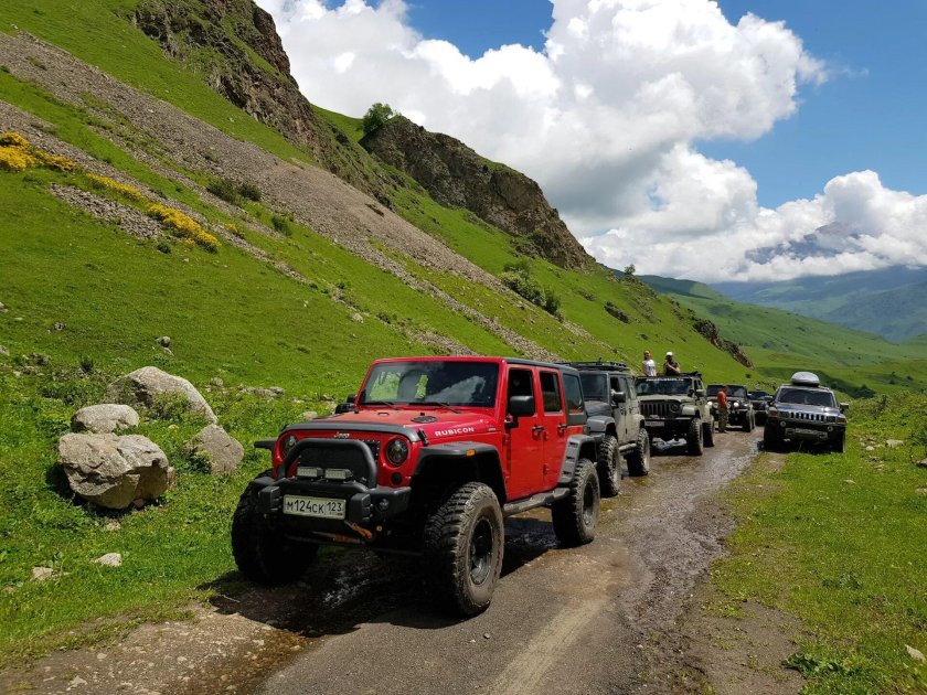 Джиппинг Северная Осетия