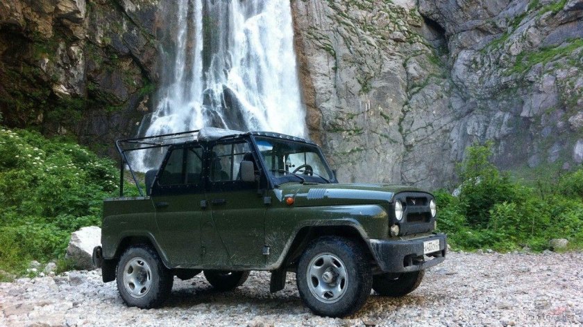 Джиппинг УАЗ Патриот Абхазия