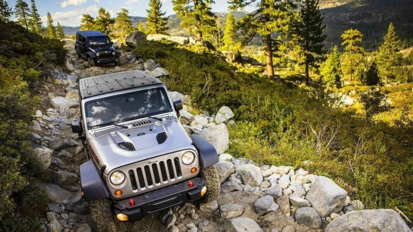 Jeep Wrangler Rubicon оффроад