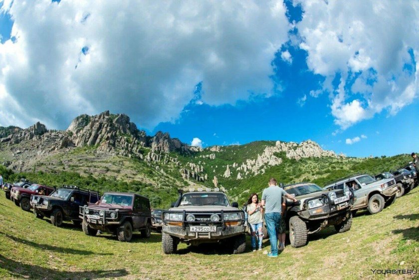 Гегский водопад джиппинг