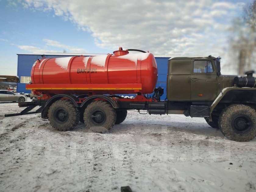 Урал 4320 со спальником