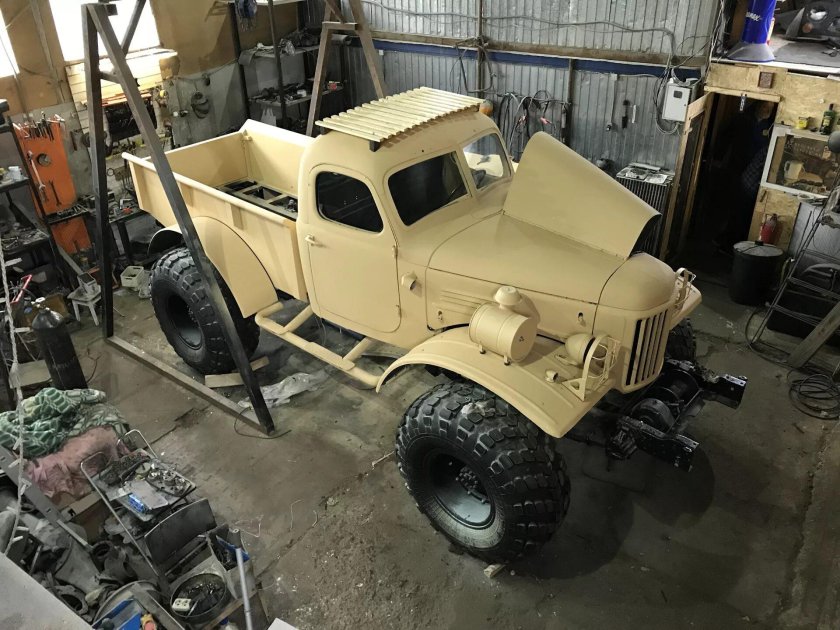 ЗИЛ 157 пикап лесоруб