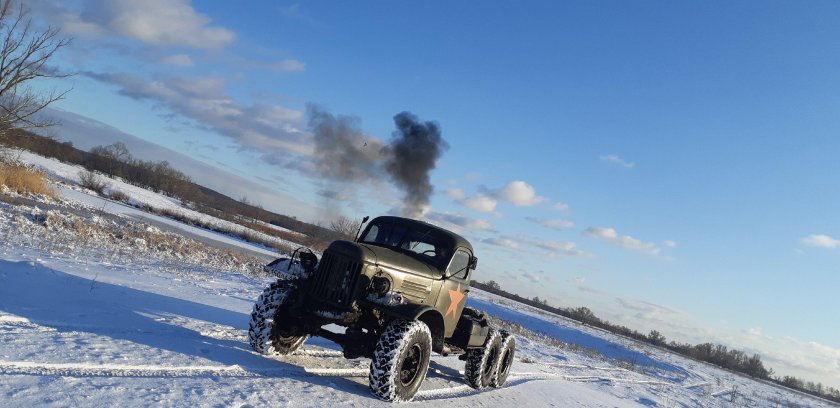 Тюнингованный ЗИЛ 157