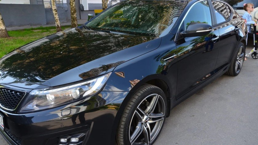 Kia Optima 2014 черный