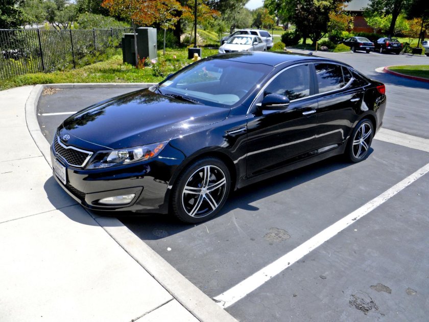 Kia Optima 2013 черная