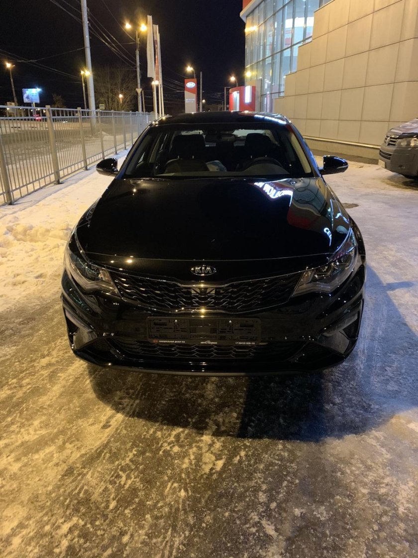 Kia Optima 2020 черная