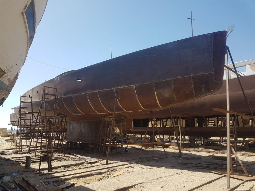 Парусная яхта 24 м проект ка80