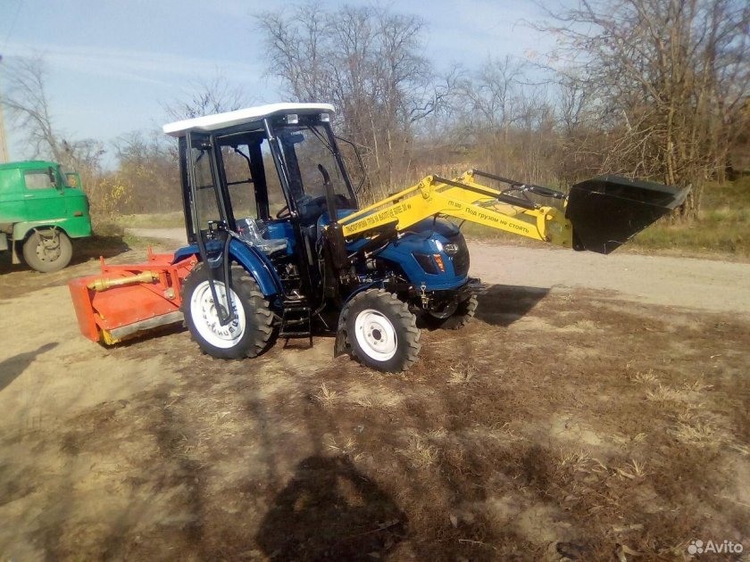 Погрузчик фронтальный на Русич 244