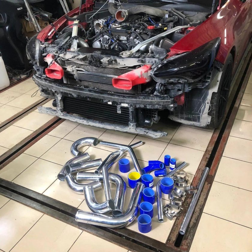 Интеркулер Киа Стингер 2.0