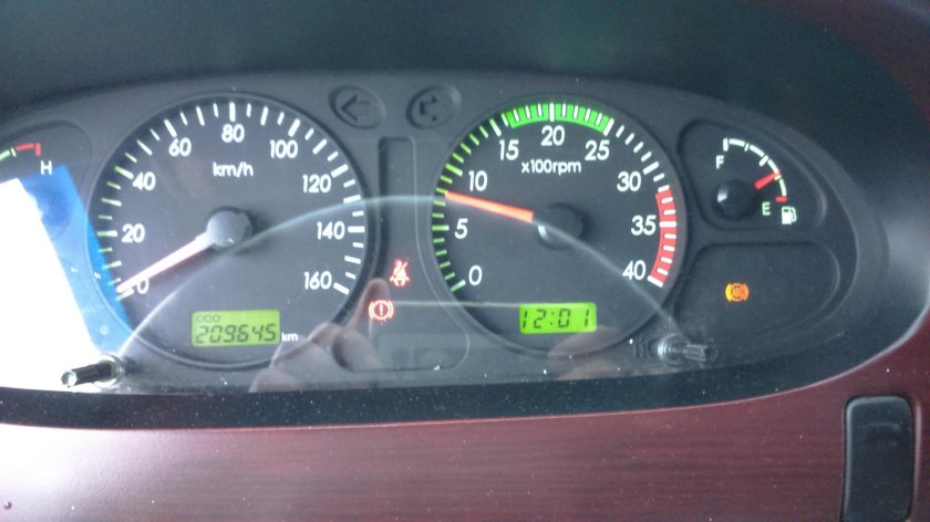 Щиток приборов Хендай 78 индикация ABS