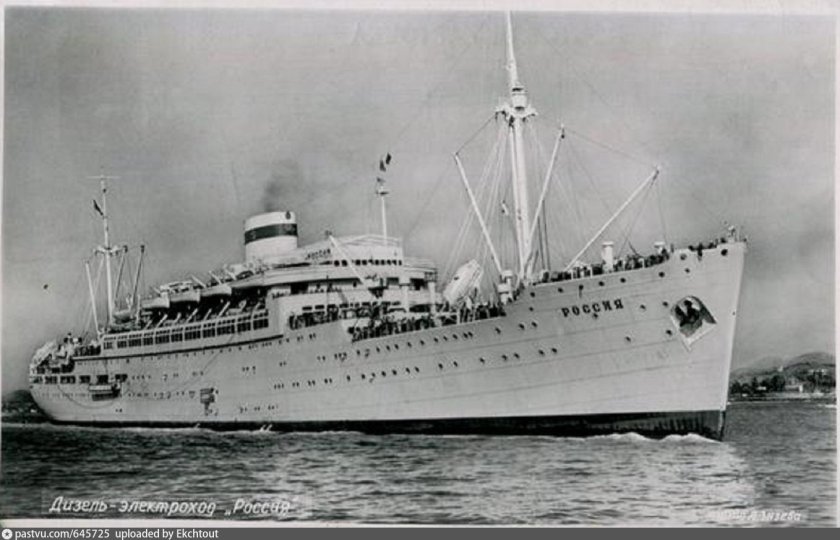 Россия дизель-электроход