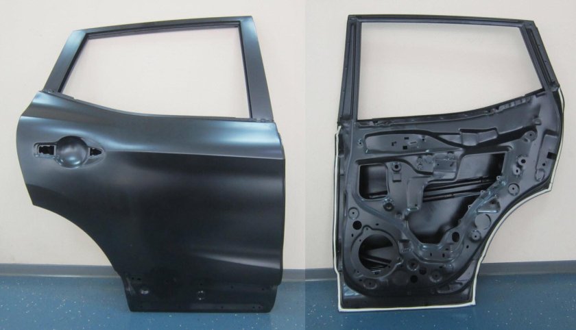 Задняя дверь Ниссан Кашкай j10