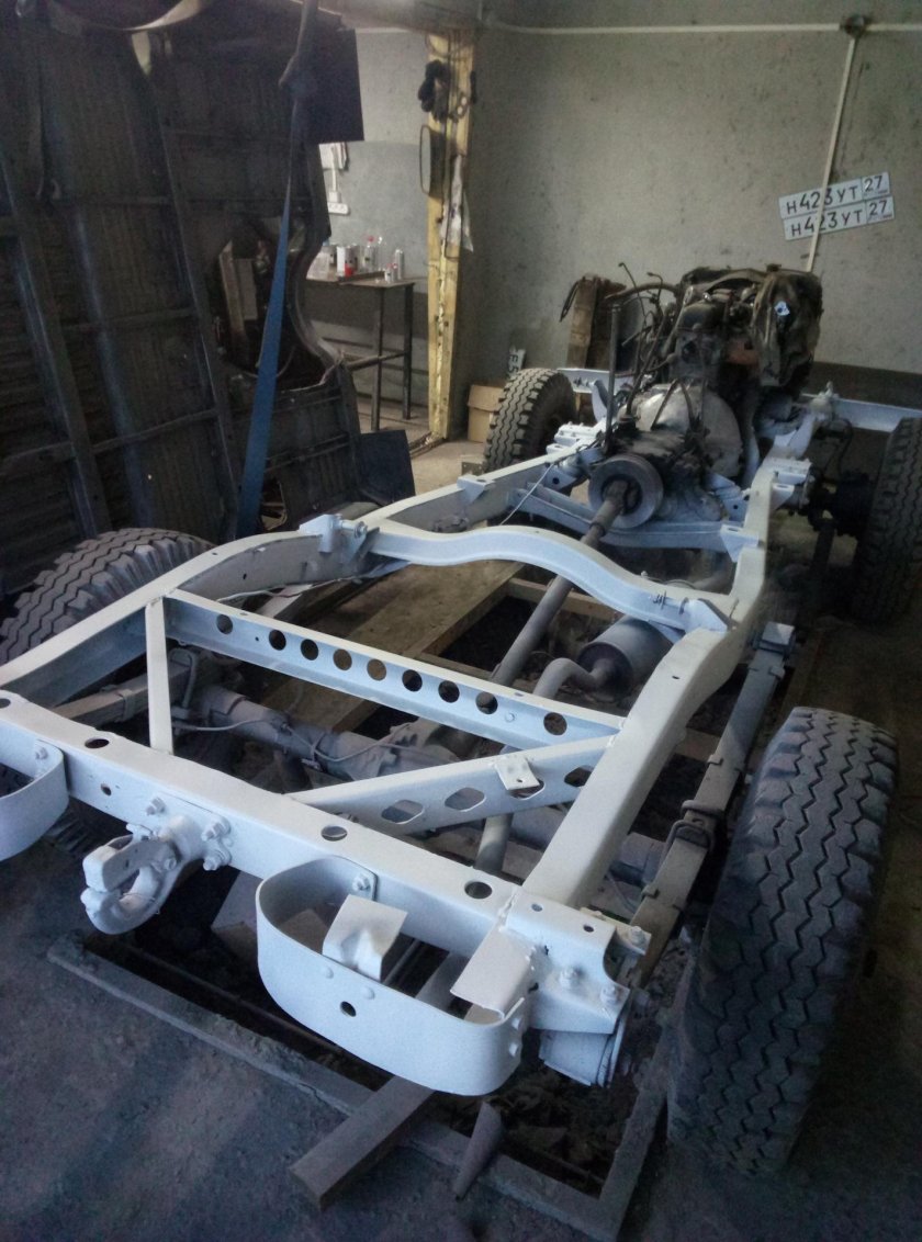 Рама автомобиля УАЗ 469