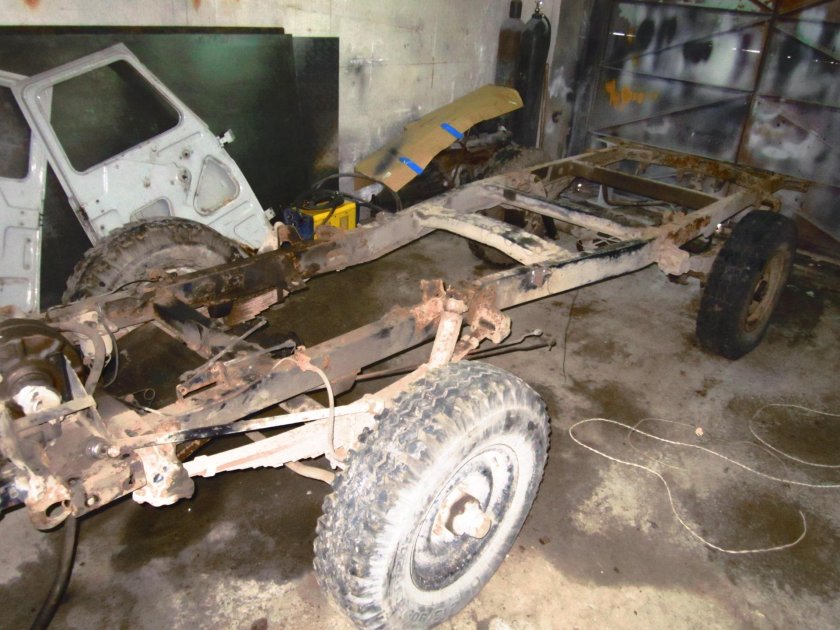 Шасси УАЗ 452