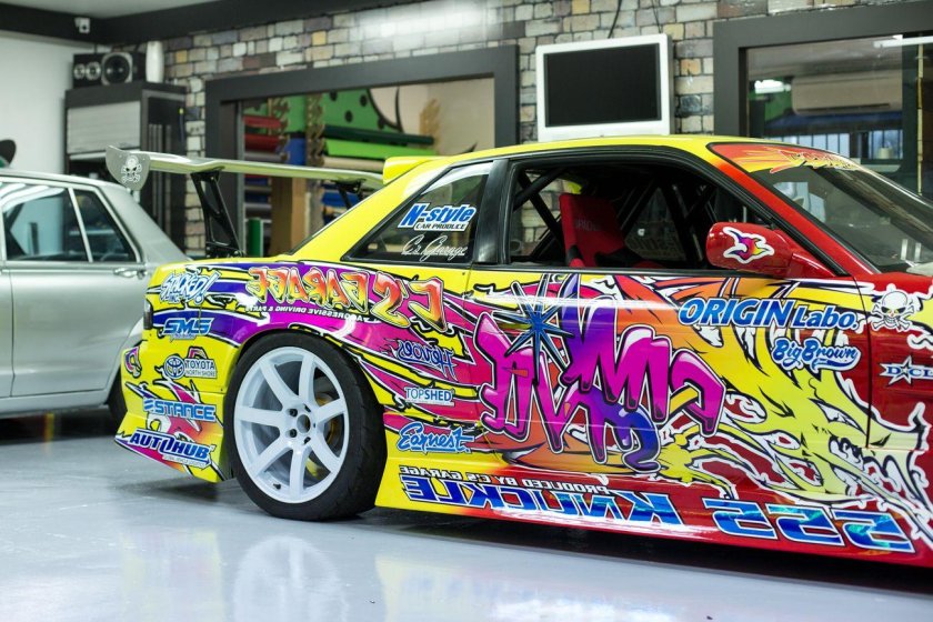 Nissan Silvia s13 неон