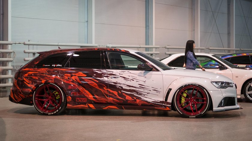 Дизайнерский винил на авто