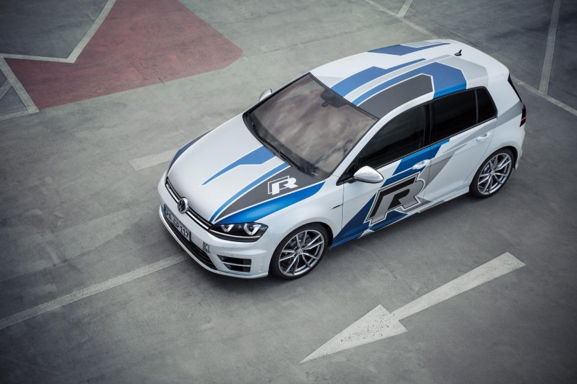 VW Golf 5 livery Wrap