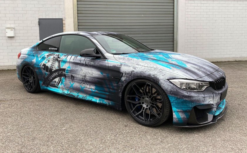 BMW m4 g82 винил
