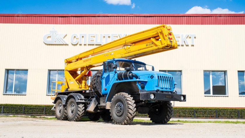 Автовышка Урал 4320