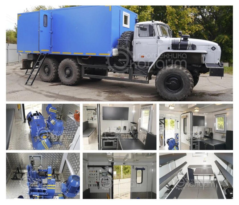 Подъемник каротажный на Урал