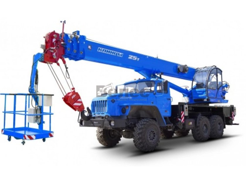 Подъёмник кран стреловой ПКС-55713-5к-3