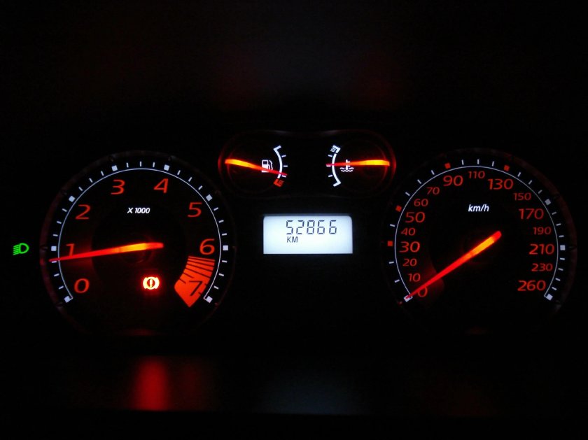 Подсветка приборной панели Рено Меган 2