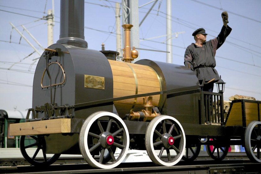 Первый в России паровоз Черепановых