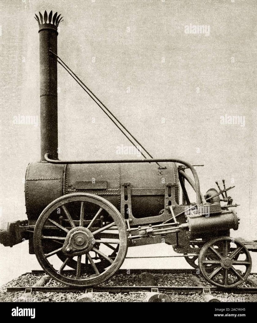 Джордж Стефенсон паровоз