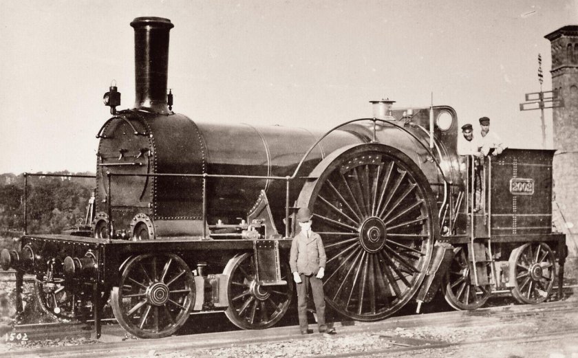Паровозы Англии 19 века